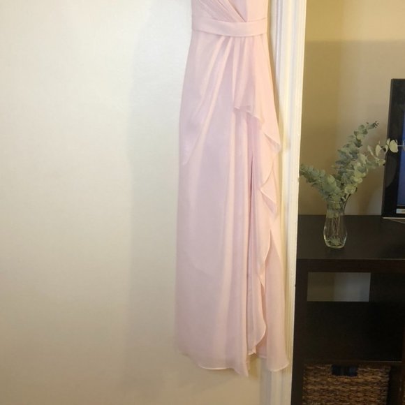 Azazie Cassandra in Blushing Pink - Petite XXS - Picture 6 of 7